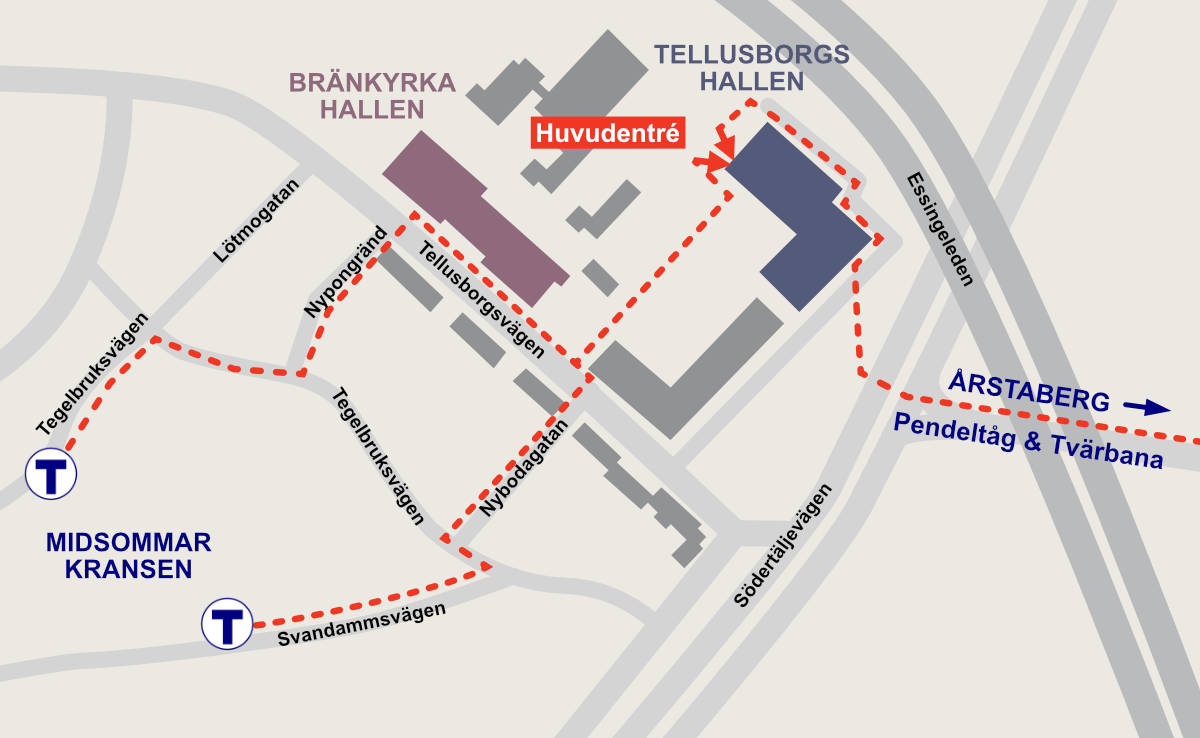 karta nya hallen